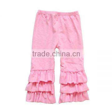 2016 Kaiyo Wholesale baby icing ruffle pant High quality ruffle icing leggings , cotton ruffle pants sew sassy icing legging