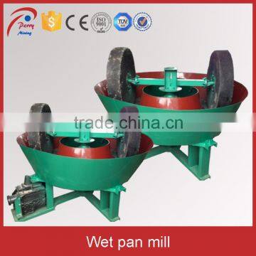 Low Investment Wet Pan Mill Grinding Gold Machine