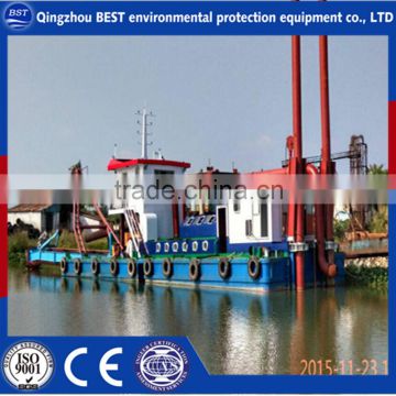 New cutter suction dredging machine/gold sand mining dredge/dredger for beach dredging on sale