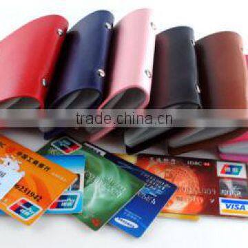 Women Men Fashion Business ID Credit Card Holder Pocket Handbag Purse Case photo-3