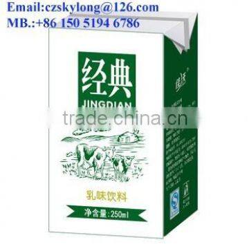 Aseptic hot sale eco-friendly custom printed paper cardboard juice box