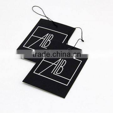 High quality thick cardboard China hang paper tags for clothing