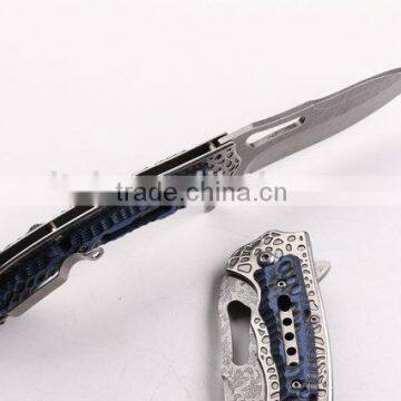 OEM 5Cr15 Folding Knife With Nylon Sheath and Gift Box photo-4