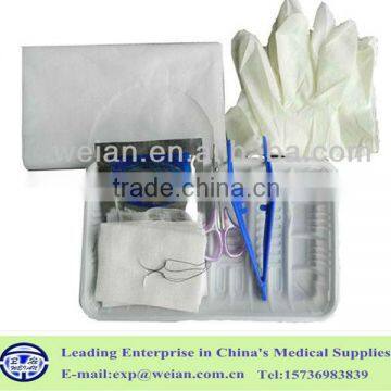 disposable medical suture set