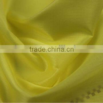 0.16 check nylon taffeta fabric for down jackets