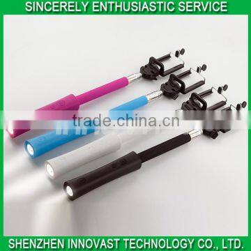 2016 Trends Power Bank Torch LED Bluetooth Focusing Monopod For Mobile