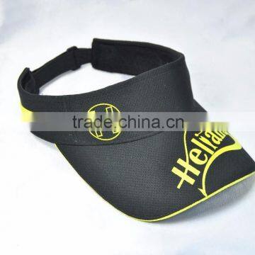 healthy fabric eye bird mesh sun visor hat with towelling sweatband