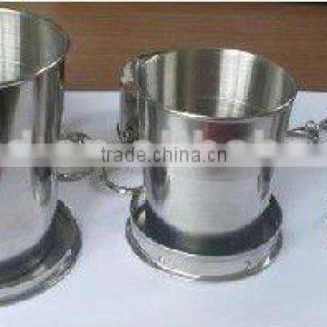 180ml Stainless steel folding camping cup