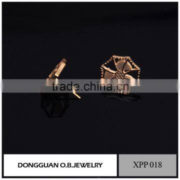 Fashion Luckly Four Leaf Clover Earrings With Colorful Crystal Earrings for Grils photo-5