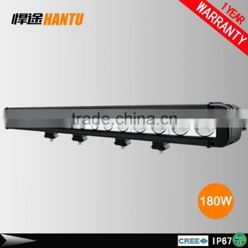 180W led light bar 12 volt led driving bar single row led light bar for car