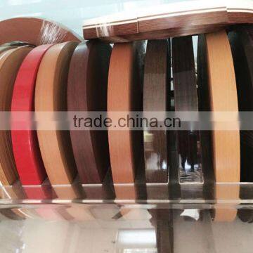 China hot selling different color pvc edge band