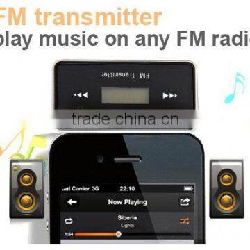 CAR WIRELESS MP3 FM RADIO TRANSMITTER HANDS FREE FOR MOBILE IPAD