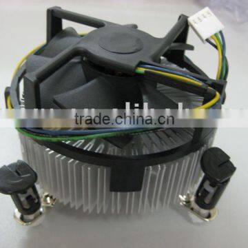 Computer cooler cpu fan, cpu cooler 775pin cpu cooling fan