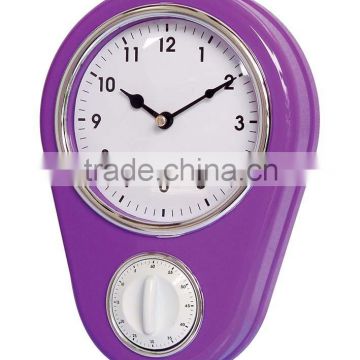 mini Kitchen timer wall clock