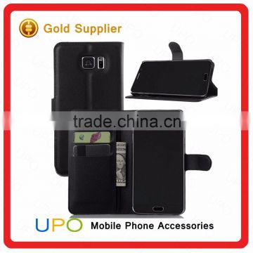 [UPO] 2016 New Design Fashion Flip Stand Wallet Oil Wax Genuine Leather Case for Samsung Note 7 photo-3