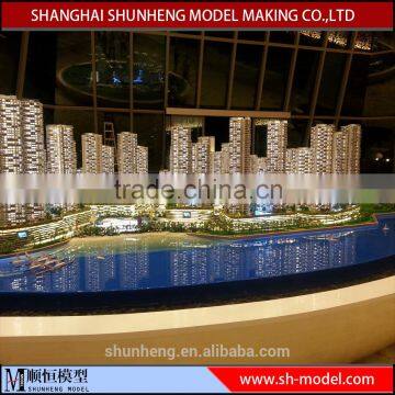 modern house scale model making with lighing,Residential House Scale Model Making