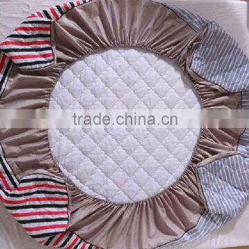 Patterned Queen Size Cooling Waterproof Memory Foam Mattress Pad