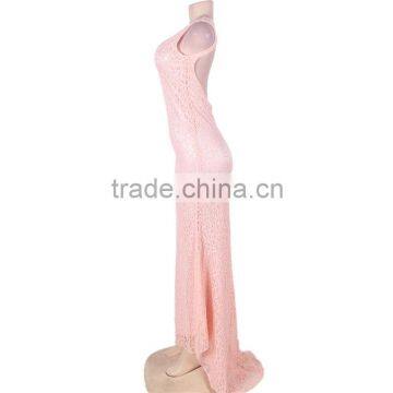 Best Selling Sleeveless Lace Formal Dress Long Maxi Dress Evening Dress photo-5