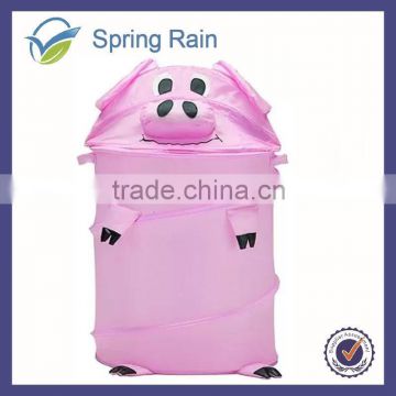 Pop Up Pig Laundry Hamper Storage Hamper for Kids