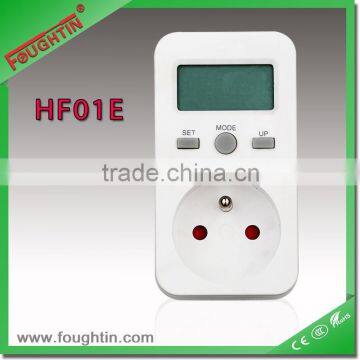 ENERGY METER WITH DIGITAL TIMER SOCKET TO FRENCH PLUG