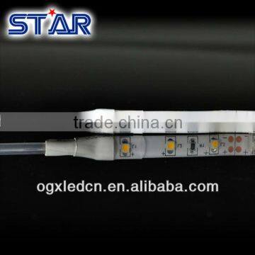 Outdoor Lighting 5050 epoxy glue waterproof IP65 60LEDs/m 300LEDs/roll flexible strip with DC12V and white FPC