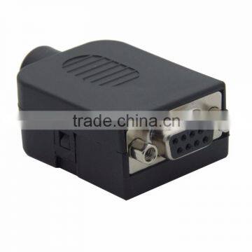 Multimedia DB9 RS232 RS485 Female Connector With Backside Screw Connection photo-2