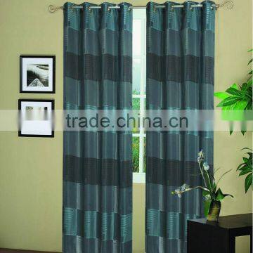Jacquard Curtain with 8 Grommets