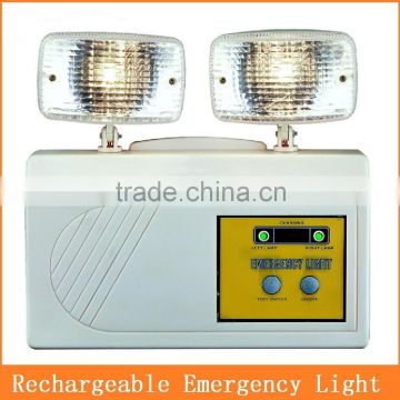 Plastic Housing twin head emergency light MODEL 6612A