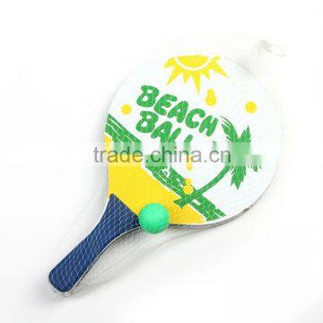 2014 New Listing Wooden Beach Racket for Children