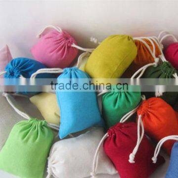 Drawstring Storage Bag Pouch Travel Craft Makeup Dust Bag Assorted Color