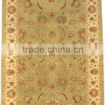 Hand Tufted Wool 60 Count/Hard Twist Carpet, Latex Backed With Cloth photo-2