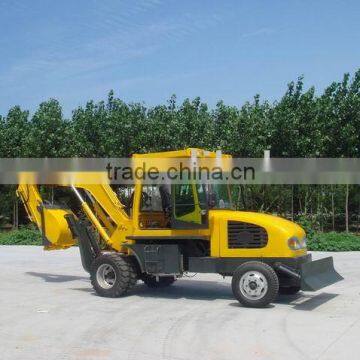 hydraulic wheel excavator