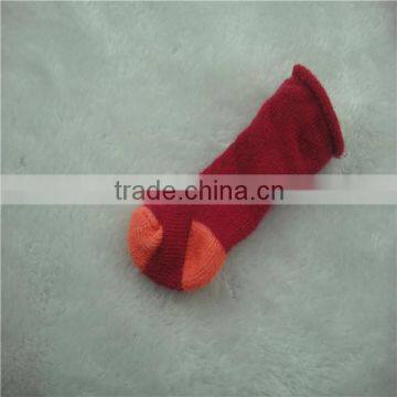 custom cotton child red tub sock suit for 2-6 year old child