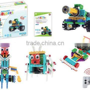 4 IN 1 Electric Control Animal Block Toys -237PCS