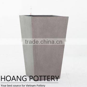 Square Poly Terrazzo Flower Planter Indoor and Outdoor Decor photo-3