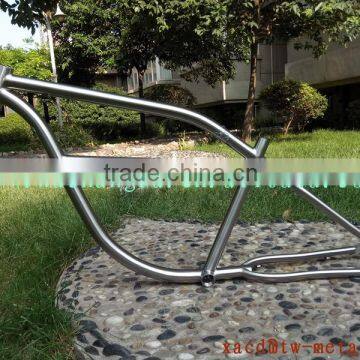 titanium track bike frame with handing brush finished made in China track BIKE FRAME titanium bicycle frame