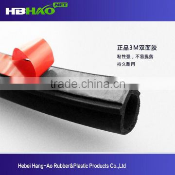 Manufacturer adhesive back I T-shape epdm rubber sealing strip neoprene rubber strips h shape