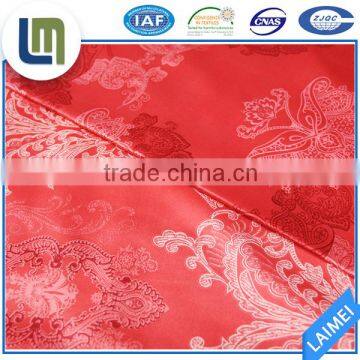 High quality imitated silk fabric plain print bedding fabric for wholesale