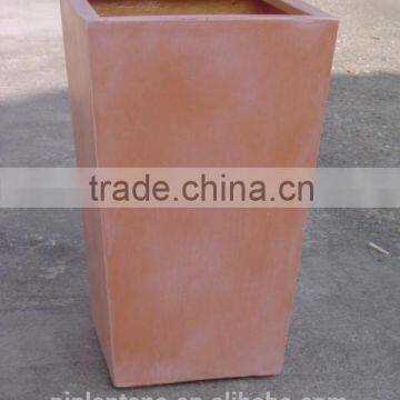 terracotta plant pot outdoor flower pot natural terracotta finish