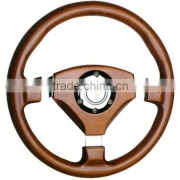 WOODEN STEERING WHEEL