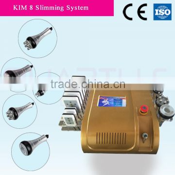 2015 QTS Cavitation+Vaccum+Laser multipole RF slimming system for body fat dissolving, body sculpturing