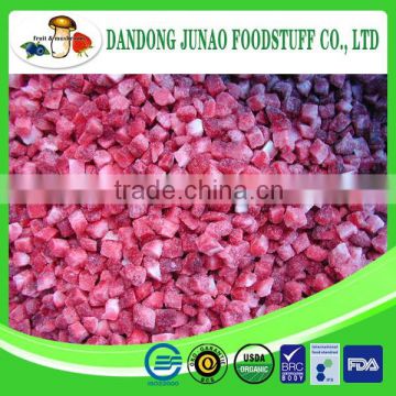 Wholesale frozen fresh iqf strawberry dices