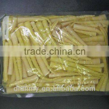 supply for fresh light yellow salted bamboo shoot in tin