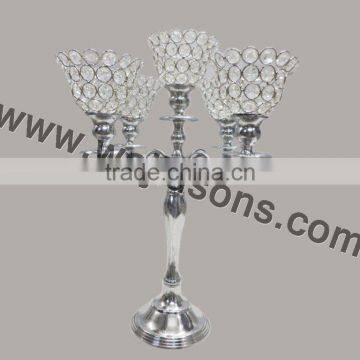 2016 metal made candelabra for sale | cemetry used candelabra | black jet t