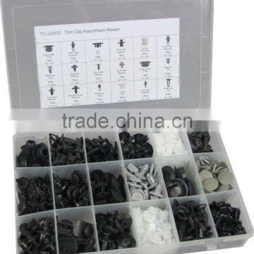  TC 408pc Sheet Metal Trim Clip Assortment