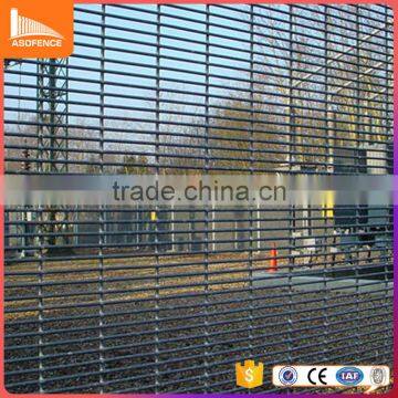 anti climb 358 mesh fence with post and accessories for prison use