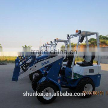 Hot Selling China Mini Hydraulic Wheel Loader Quick-hitch JOYSTICK With CE for European Market photo-2