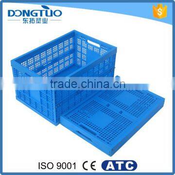 Cheap adjustable plastic foldable crate, plastic folding containers