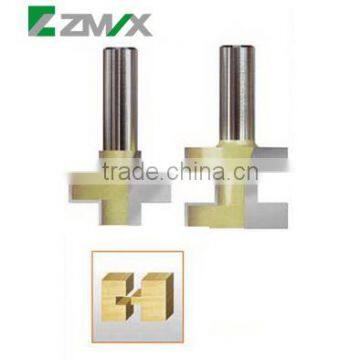 Glue Joint Bit Set Tongue & Groove Bits without bearing