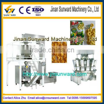 Automatic combination weighter vertical popcorn packing machine